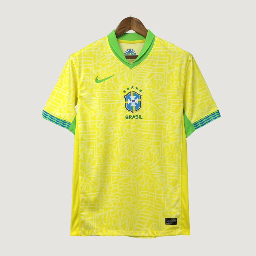 Brésil 24/25 - Maillot Domicile - Jaune