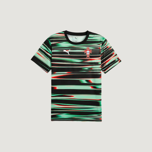 Portugal - Maillot d’avant-match 2025 - Noir, Vert, Rouges