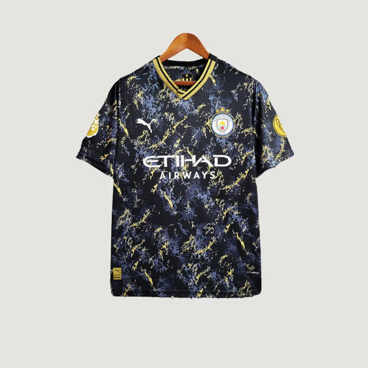 Manchester City - Maillot Édition Spéciale 23/24 - Noir et Or